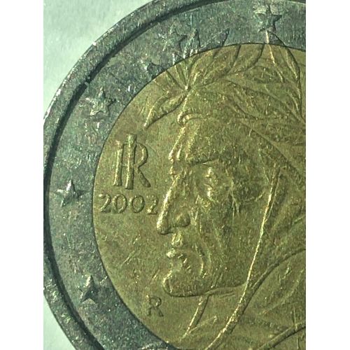 Pièce De 2 € Rare Danté