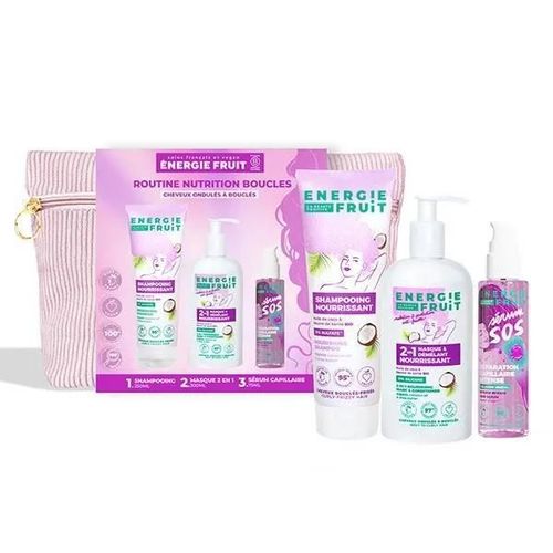 Energie Fruit Trousse Coco Capillaire - Routine Nutrition Boucles 