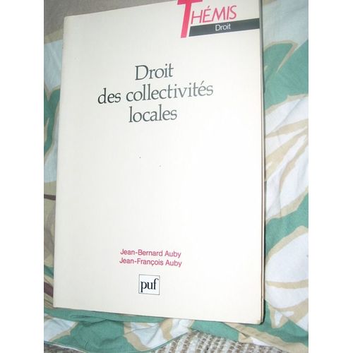 Droit Des Collectivités Locales