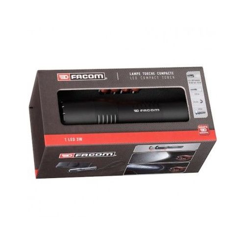 Lampe torche Compacte 3 watts LED 309 lumens rechargeable | 779.CBTPB - Facom