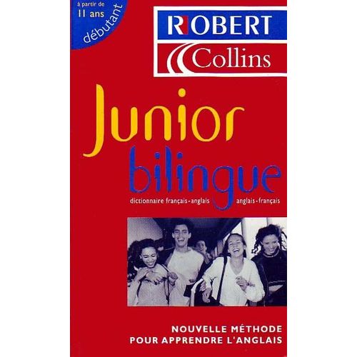Junior Bilingue - Dictionnaire Français-Anglais Anglais-Français
