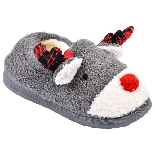 Pantoufle Chausson Fantaisie Yl31 Gris