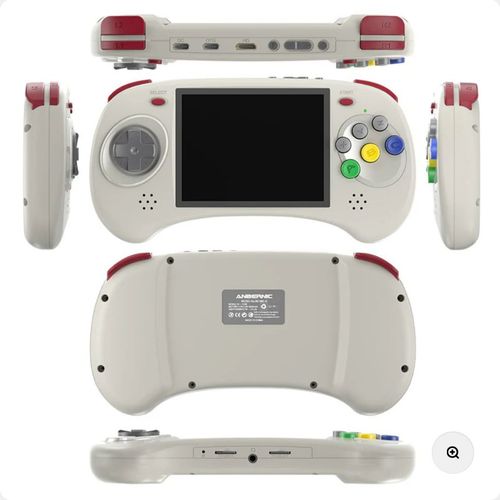 Anbernic Rg Arc-D, Console De Jeux Portable Android / Linux, Ecran 4" 4:3 640x480 Multi-Touch, Processeur Rk3566, 2 Go Ram, 32 Go Emmc, Slot Micro Sd, Wifi 2.4/5g Ac, Bluetooth 4.2