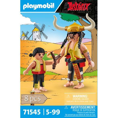 Playmobil Astérix 71545 - Soupalognon Y Crouton Et Pepe