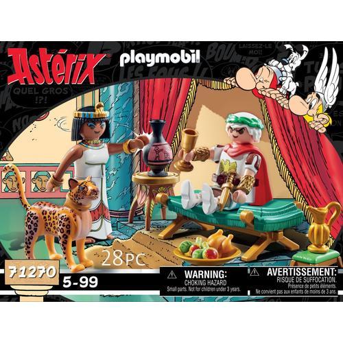 Playmobil Astérix 71270 - César Et Cléopâtre