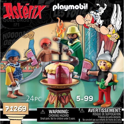 Playmobil Astérix 71269 - Le Gâteau Empoisonné D'amonbofis