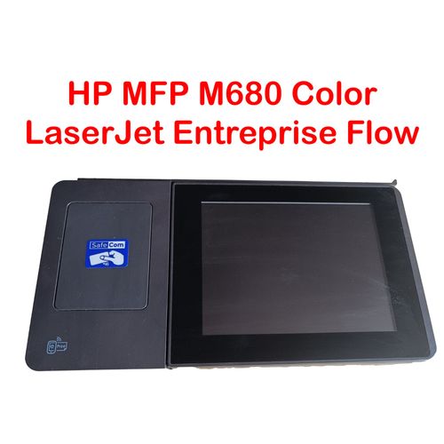 Ecran tactile, clavier, lecteur badge HP MFP M680 Color LaserJet Entreprise Flow
