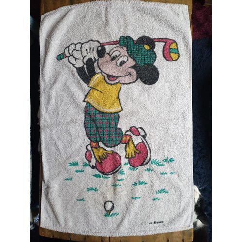 Serviette De Bain Enfant Vintage Mickey