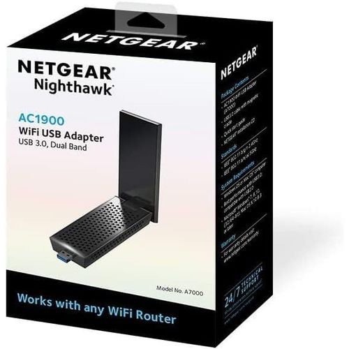 NETGEAR Clée WIFI AC 1900 Dual Band Nighthawk A7000
