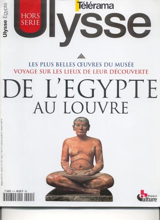 Ulysse Télérama Hors-Série  N° T5423 : De L'egypte Au Louvre