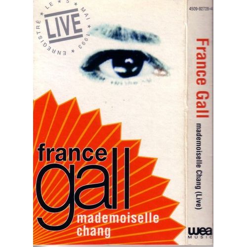 France Gall - Mademoiselle Chang - 1982 Cassette Audio 2 Titres
