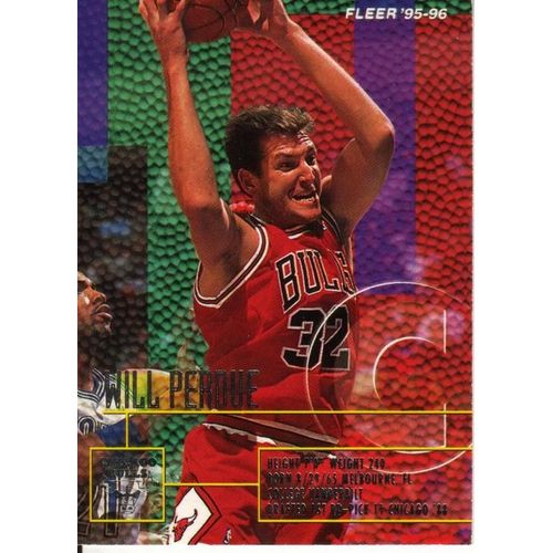Will Perdue - Fleer ' 95-96 - N° 25