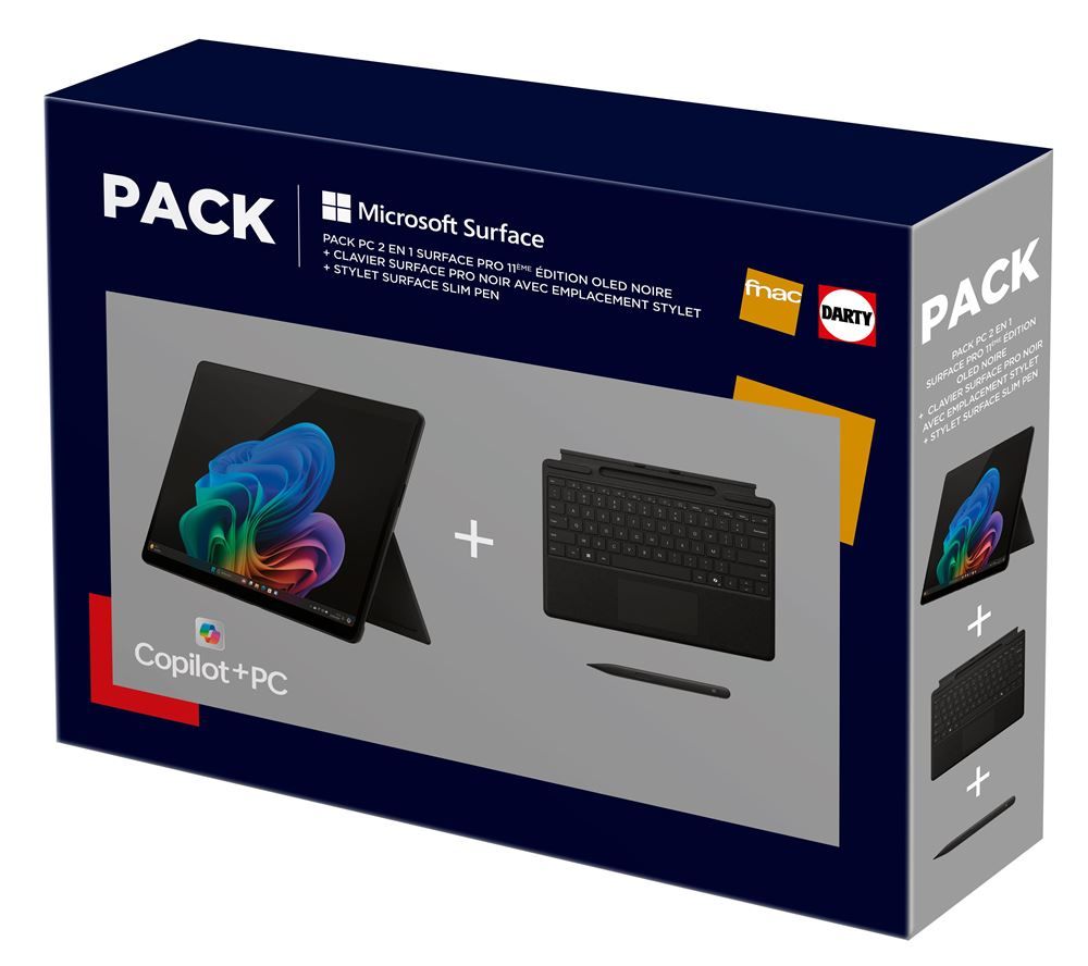 Pack PC 2 en 1 Microsoft Surface Pro 11me Edition 13 image 1 | Rakuten