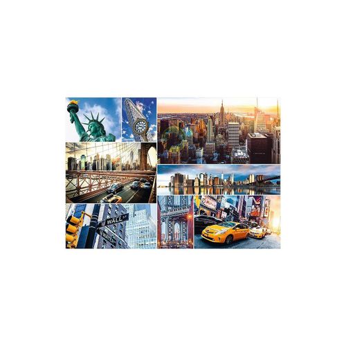 Puzzle Trefl - Collage - New York, 4000 Pièces