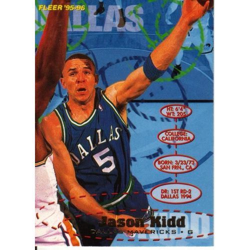 Jason Kidd - Fleer ' 95-96 - N° 36