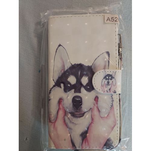 Coque Pour Samsung Galaxy A52 Etui Portefeuille
