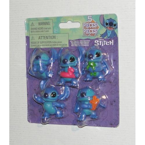 Figurine Stitch Disney Lot 6 Mini Personnages