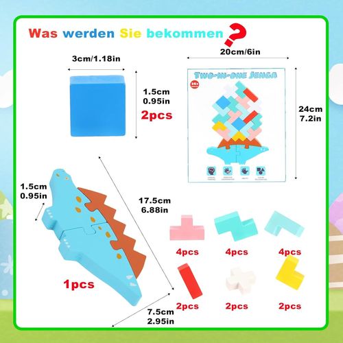 Montessori Jouet Pour Enfants 2 3 4 Ans - Aqsacokiya - Jeux De Dinosaure À Partir De 3 4 5 Ans - Cadeau Pour Garçon 3 4 5 Ans