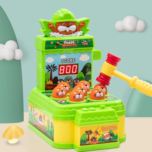 Jeu De La Taupe - Aqsacokiya - Mini Jeu D'arcade Électronique - Jeu Pour Tout-Petits - Cadeau Pour Filles Et Garçons De 3 À 6 Ans