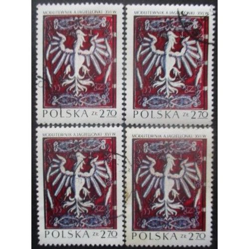 Pologne N°2086 X 4 Oblitéré