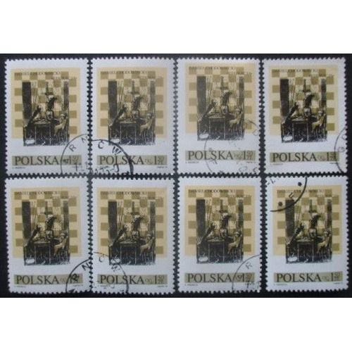 Pologne N°2163 X 8 Oblitéré