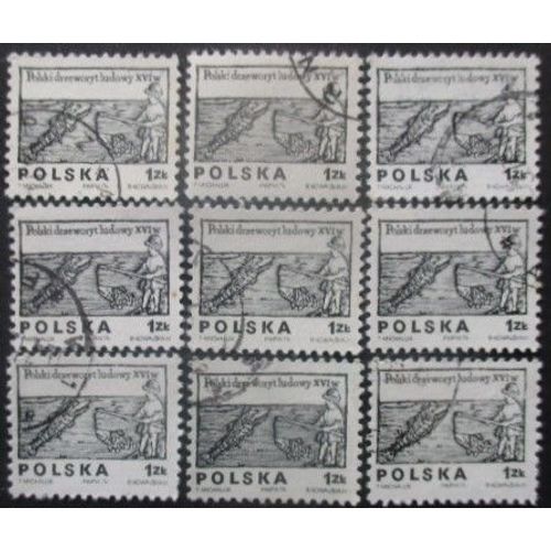 Pologne N°2189 X 9 Oblitéré