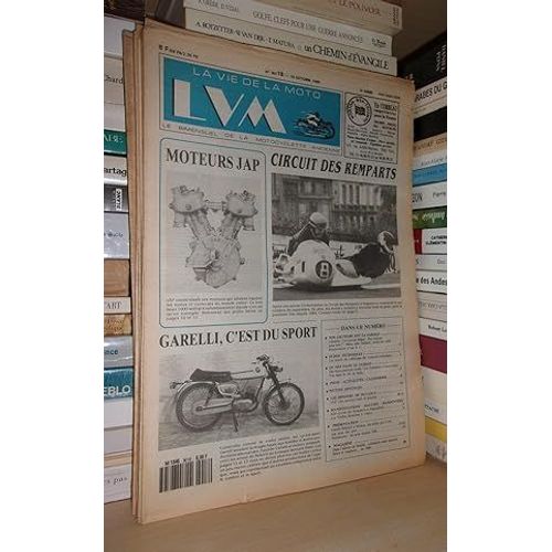 La Vie De La Moto - N°90/18 - 15 Octobre 1990: Lvm - Le Bimensuel De La Motocyclette Ancienne - (Moteurs Jap. Circuit Des Remparts. Garelli C'est Du Sport)