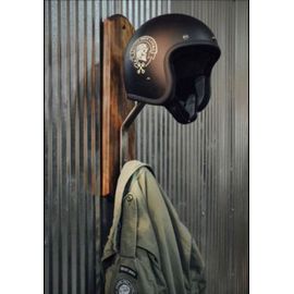 Support De Casque De Moto Cintre Support De Montage Mural Capuchons