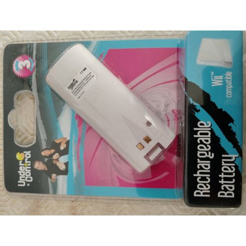 Batterie Rechargeable Pour Manette De Wii Marque Under Control