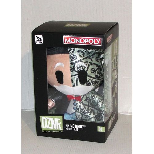 Peluche Mr Monopoly Money Talks Dznr Collector N°08 Doudou Hasbro