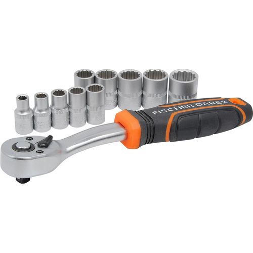 COFFRET CLE 1/4 ET 10 DOUILLES fischer darex