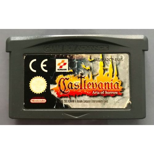 Castlevania Aria Of Sorrow Cartouche Officielle Française Vendue Sans Sa Boîte. Jeu Fonctionnel En Bon État.