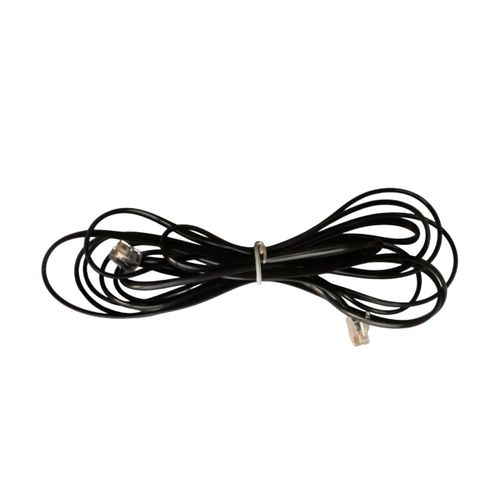 Cordon Téléphonique 0,5M Rj11 Noir Rj11 6P/4C Pour Telephone Cordons Fiches Telephoniques - 1,80 Mètres