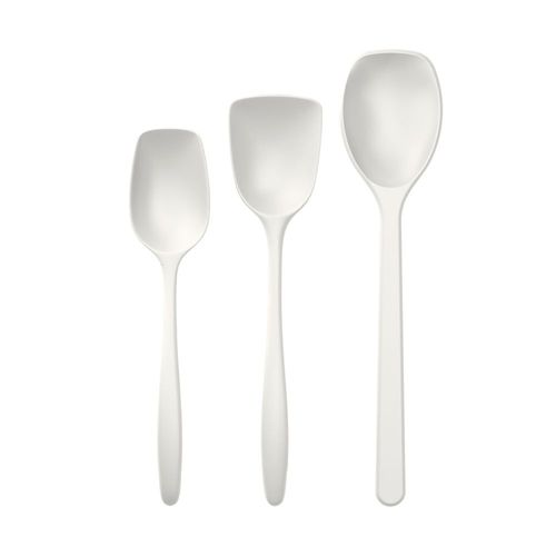 Set De 3 Cuillères Blanc