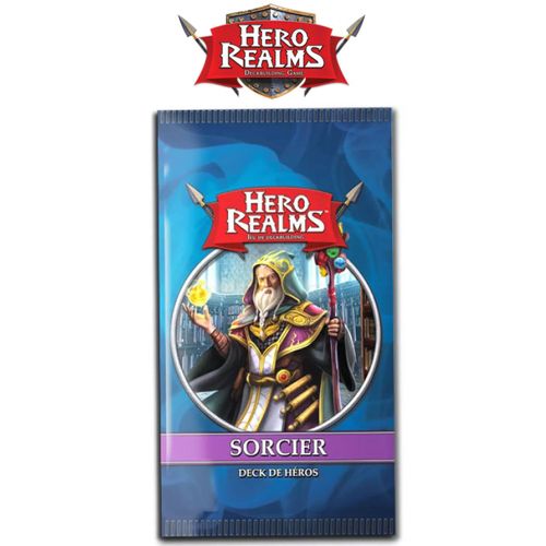 Hero Realms - Deck De Héros : Sorcier En Version Française Booster 15 Cartes
