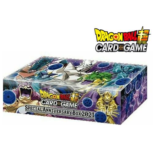 Dragon Ball Super - Boîte Anniversaire Spéciale 2021 - Omega Shenron Design - 96 Cartes - 66 Sleeves - Boîte Collector -