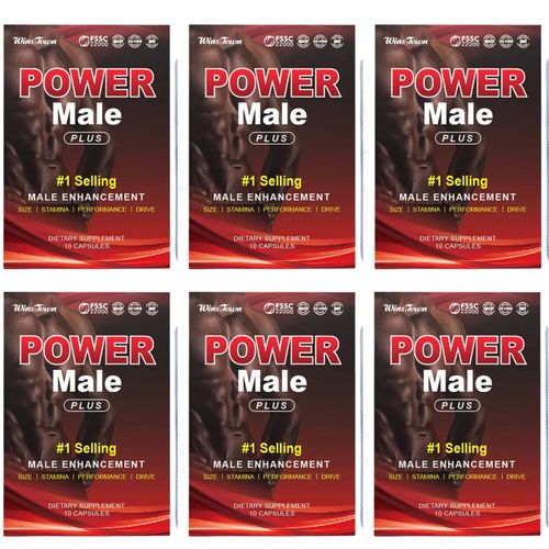 Power Male Plus ( 10 Gélules) À Base De Plantes Aphrodisiaques Reconnues. Male Power Plus Caps Pour Hommes (Boite De 10 Gélules) Agit Sur L'énergie Corporelle, La Puissance Et L'endurance Sexuelle.