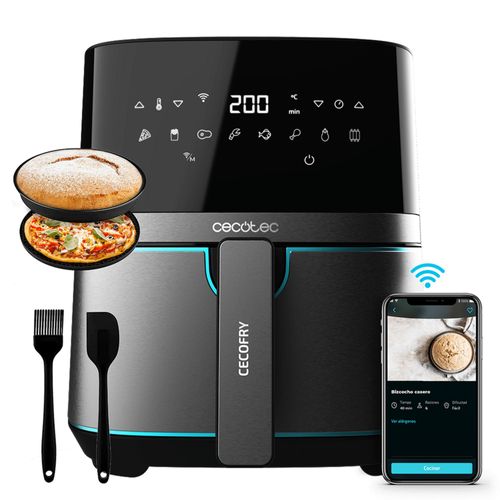 Friteuse sans huile Cecofry Full InoxBlack 5500 Connected Pack Cecotec