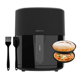 Cecotec Friteuse à Air sans Huile de 6,5 L Cecofry Fantastik 6500 Pack. 1700W, Technologie PerfectCook, 12 Modes de Cuisson, Tactile, Réglable 80-200ºC, Cuisson 60 min, Accessoires en Silicone