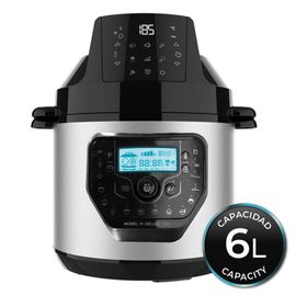 Cecotec Pot programmable avec tête Friteuse d'air et balance GM H Deluxe Fry. Robot de cuisine multifonction 6 litres, couvercle Advance, programmable 24h, température réglable, recette