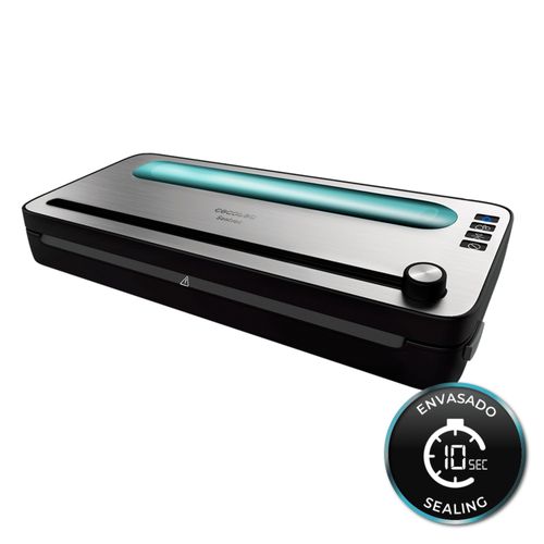 Emballage sous vide Cecotec SealVac 120 SteelCut 0,75 bar 120W Noir