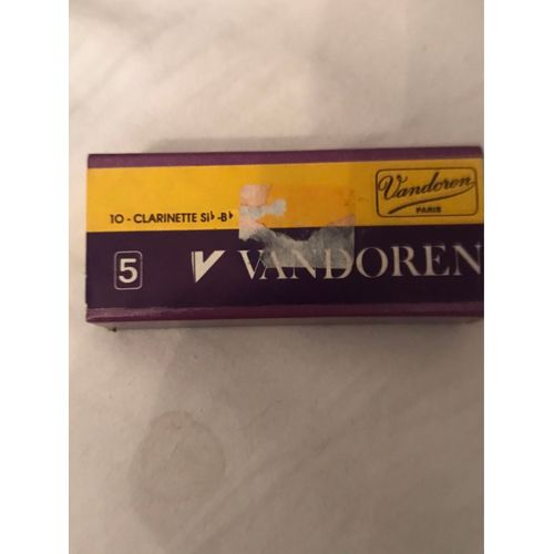 Collector 10 Anches Vandoren Clarinette Sib