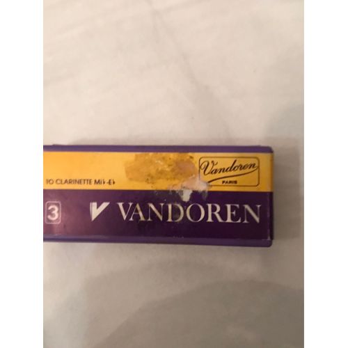 Collector 10 Anches Vandoren Clarinette Mib 3