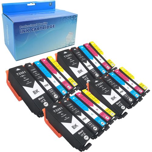 20X 33XL Cartouches d'encre de Rechange pour Epson 33 33XL 33 XL Compatible avec Epson Expression Premium XP-7100 XP-530 XP-540 XP-630 XP-635 XP-640 XP-645 XP-830 XP-900
