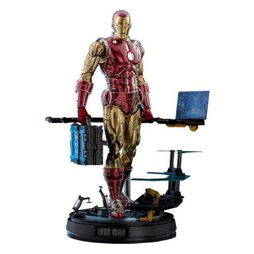 Figurine Hot Toys Cms08d38 - Marvel Comics - Iron Man Deluxe Version