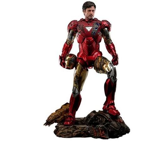 Figurine Hot Toys Qs025 - Marvel Comics - Iron Man 2 - Iron Man Mark Vi
