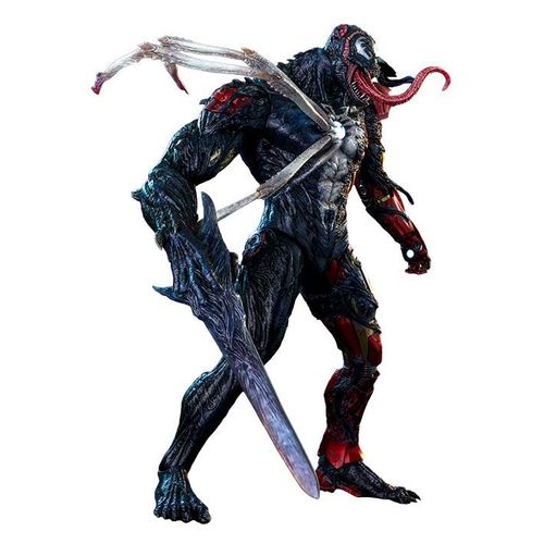 Figurine Hot Toys Ac04 - Marvel Comics - Marvel's Spider-Man : Maximum Venom -Venomized Iron Man Deluxe Version