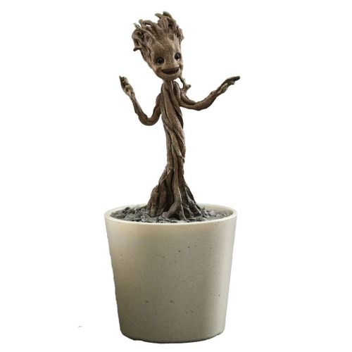 Figurine Hot Toys Qs004 - Marvel Comics - Guardians Of The Galaxy - Little Groot