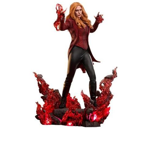 Figurine Hot Toys Dx36 - Marvel Comics - Avengers : Endgame - Scarlet Witch Deluxe Version