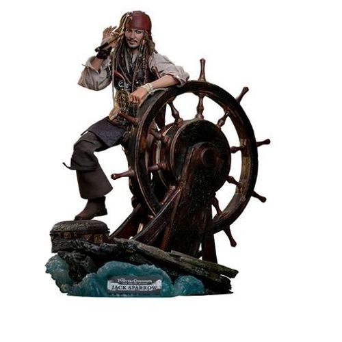 Figurine Hot Toys Dx39 - Pirates Of The Caribbean : Dead Men Tell No Tales - Jack Sparrow Artisan Edition